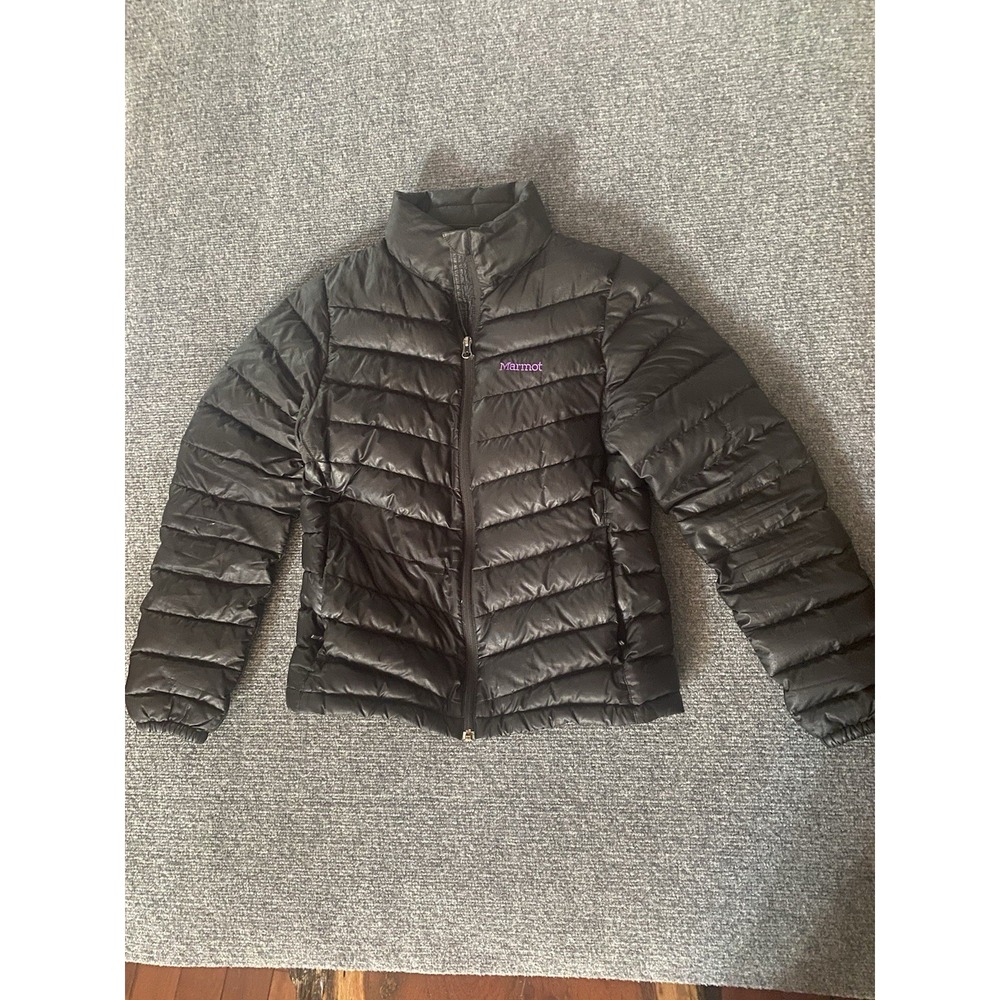 Marmot 700 Fill Black Puffer Jacket Size Small (READ DESCRIPTION)